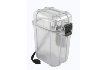 Image of OtterBox 8000 Watertight Box w/Lanyard, 3.35x4.5x5.9in Exterior - Clear, 8000 01