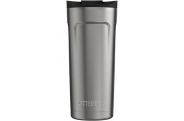 Image of Otterbox Elevation Water Infusion Lid Accessory Tumbler, 20 Oz, Black Stainless 78-51449