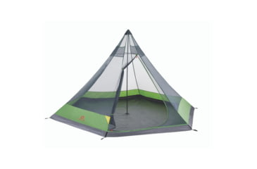 Image of Outbound 6-Person 2-Season Backyard Festival Tent w/ Carry Bag and Rainfly, Green, CTI3996508