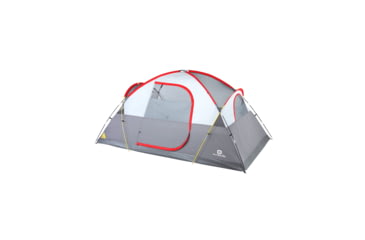 Image of Outbound 6-Person 3-Season Lightweight Dome Tent w/Carry Bag and Rainfly, Red, CTI0765451