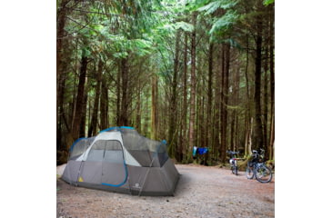 Image of Outbound 8-Person 3-Season Lightweight Dome Tent w/Carry Bag and Rainfly, Blue, CTI0765455