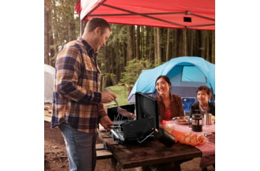 Image of Outbound Portable Propane Gas Camping Stove w/2 Burners, Black, CTI07658131
