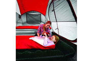 Image of Outbound Twin Air Mattress w/ Built-In Foot Pump and Pillow, CTI0765560