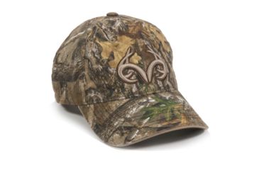 Image of Outdoor Cap Realtree Khaki Cap Low Profile, Realtree Edge, 2XL, 133474-XXL