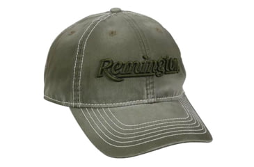 Image of Outdoor Cap Remington Sports Cotton Cap w/Embroidery Logo - Mens, One Size, Olive, RM51C