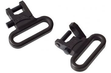 Image of Outdoor Connection 1 1/4" Black One Piece Sling Swivels TAL79401