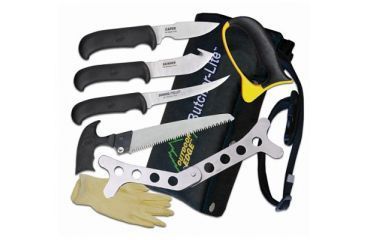 Image of Outdoor Edge BL1 Butcher Lite Kit Knife Set, 420 Stainless, 8 Piece Set Blade