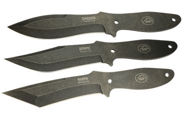 Image of Outdoor Edge Cutlery AERO-STRIKE THROWERS 3 PC. Set Box, Black, AS-300