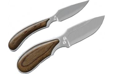Image of Outdoor Edge Cutlery Dark Timber Caper/Skinner Combo, Clampack, 2.5in. Caper Blade, 3.5in. Skinner Blade 101936