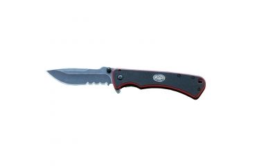 Image of Outdoor Edge Cutlery Divide Folder Knife Serrated, Black DV-10SC