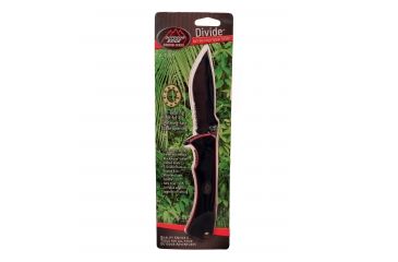 Image of Outdoor Edge Cutlery Divide Folder Knife Serrated, Black, DV-10SC