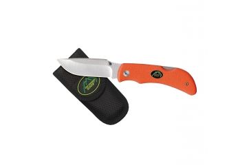 Image of Outdoor Edge Cutlery Grip Blaze Knife w/ Orange Handle, Clampack 101954