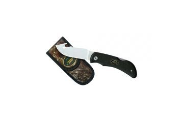 Image of Outdoor Edge Cutlery Grip Hook Folder Knife w/ 3.2in Blade, Black, Clam Pack, 3.2in. Blade 101956