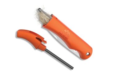 Image of Outdoor Edge Cutlery Ignitro Fire Starter-Whistle Knife, IG-23C