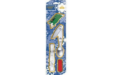 Image of Outdoor Edge Cutlery ChowPal &amp; Slidewinder Eeating Multi-Tools, Stainless Steel, Polymer Handle, P23SWCPL2C