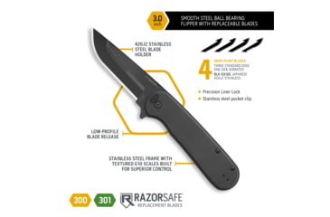 Image of Outdoor Edge Cutlery Razor VX3in Folding Knife
