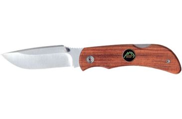 Image of Outdoor Edge Cutlery Outdoor Edge Pocket Lite Wood Handle Folding Blade In Box