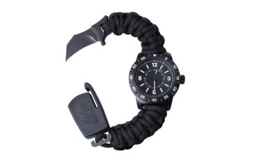 Image of Outdoor Edge Cutlery 30Th Anniversary Paraclaw CQD Watch,  Stainless Steel, Black, Medium