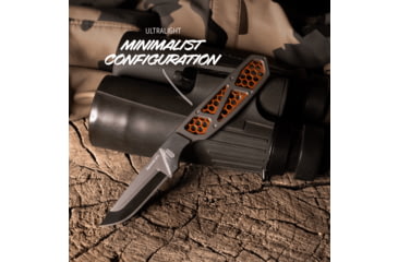 Image of Outdoor Edge Cutlery RAZOR APX Folding Knife, 2.5in, Japanese 420J2 Stainless Steel, Drop Point Blade, Aluminum, Anodized Orange, APX255C