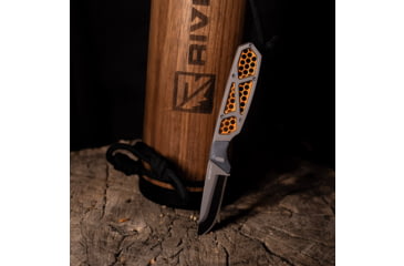 Image of Outdoor Edge Cutlery RAZOR APX Folding Knife, 2.5in, Japanese 420J2 Stainless Steel, Drop Point Blade, Aluminum, Anodized Orange, APX255C