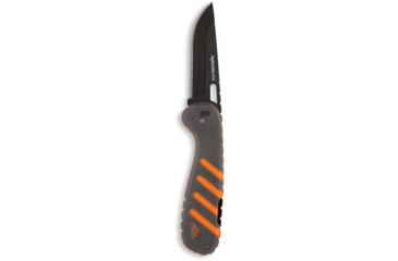 Image of Outdoor Edge Cutlery Razor HTX Folding Knife, 3.50in, 420J2 Stainless Steel, Drop Point Blade, Gray/Orange Handle, HTX35Y6C