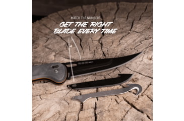 Image of Outdoor Edge Cutlery Razor HTX Folding Knife, 5in, 420J2 Stainless Steel, Gray/Orange Handle, HTX50Y6C