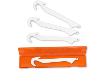 Image of Outdoor Edge Cutlery Razor-Safe Knife, 4-Blade Combo Set, 3.5in, Stainless Steel, RRG-4