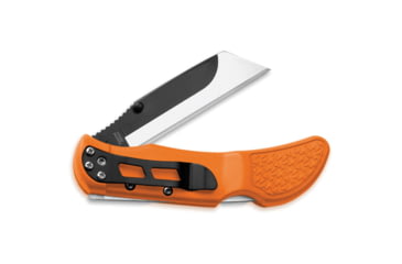 Image of Outdoor Edge Cutlery Razor Work Lockback Folding Knife, Japanese 420J2 stainless, Grivory, Orange, RWB-3070C