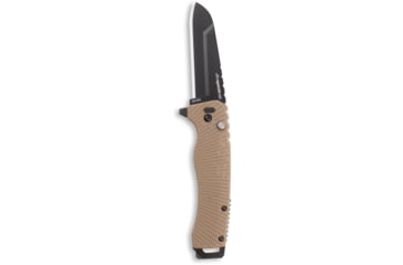 Image of Outdoor Edge Cutlery RAZOR XD1 Folding Knife, 3in, Japanese 420J2 Stainless Steel, Sheepsfoot/Utility Blade, Glass-Filled Nylon, Heavy Duty Tan Handle, XD130AC
