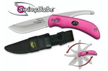 Image of Outdoor Edge Cutlery SwingBabe Knife, Pink, One size SP-30N