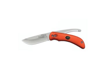 Image of Outdoor Edge Cutlery SwingBlaze Folder Knife, Orange, Clam, 3.6in. Skin. Blade, 3.2in. Gut. Blade 102009