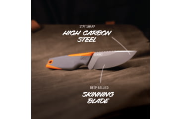 Image of Outdoor Edge Cutlery Vantex Folding Knife, 4in, 7CR17MOV Stainless Steel, Drop Point Blade, Glass-Filled Nylon Handle, VNTXDPC