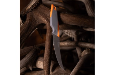 Image of Outdoor Edge Cutlery Vantex Folding Knife, 5in, 7CR17MOV Stainless Steel, Boning Blade, Glass-Filled Nylon Handle, VNTXBKC