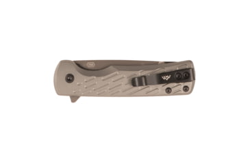 Image of Outdoor Edge Cutlery Razor VX7 Folding Knife, 2.5in, Stainless Steel, Grey Aluminum Handle, VX725AC