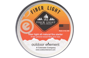 Image of Outdoor Element Fiber Light Original Round Tin, ODEFBRO