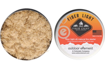 Image of Outdoor Element Fiber Light Original Round Tin, ODEFBRO