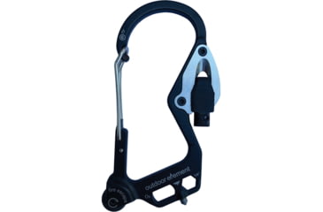 Image of Outdoor Element Fire Escape Carabiner Black