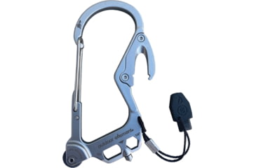 Image of Outdoor Element Fire Escape Carabiner Silver
