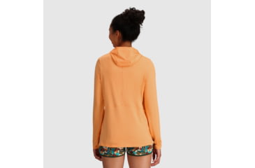 Image of Outdoor Research ActiveIce Spectrum Sun Hoodie - Womens, Orange Fizz, S, 2876612279006