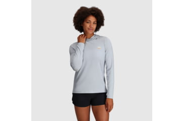 Image of Outdoor Research ActiveIce Spectrum Sun Hoodie - Womens, Titanium, 2XL, 2876611077010