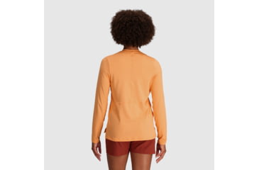 Image of Outdoor Research ActiveIce Spectrum Sun Long Sleeve Tee - Womens, Orange Fizz, S, 2876602279006