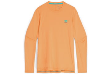 Image of Outdoor Research ActiveIce Spectrum Sun Long Sleeve Tee - Womens, Orange Fizz, S, 2876602279006