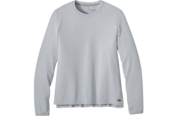 Image of Outdoor Research ActiveIce Spectrum Sun Long Sleeve Tee - Womens, Titanium Grey, Extra Large, 2876602194009