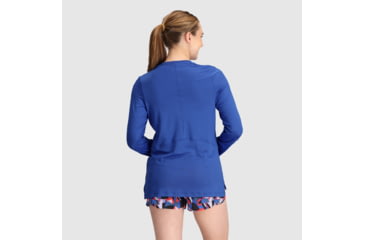 Image of Outdoor Research ActiveIce Spectrum Sun Long Sleeve Tee - Womens, Ultramarine, XS, 2876602276005