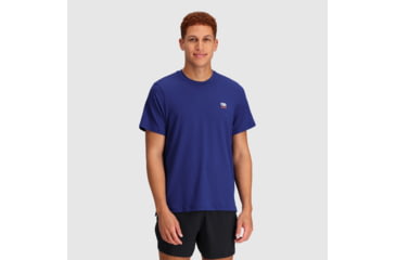 Image of Outdoor Research ActiveIce Spectrum Sun T-Shirt - Mens, Galaxy, S, 2876322274006