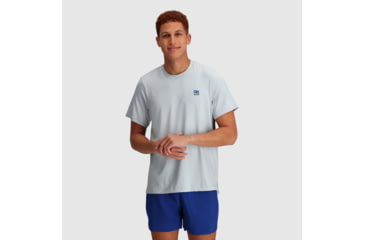 Image of Outdoor Research ActiveIce Spectrum Sun T-Shirt - Mens, Titanium, XL, 2876321077009