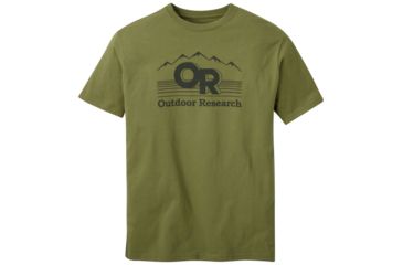 Image of Outdoor Research Advocate S/S Tee - Mens, Olive, Extra Large, 2732870650009