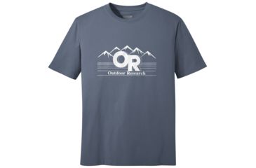 Image of Outdoor Research Advocate Tee, Mens, Dusk, L, 265929-dusk-L