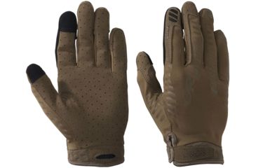 Image of Outdoor Research Aerator Sensor Gloves - Mens, Coyote, Small, 2432390014006