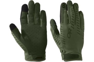 Image of Outdoor Research Aerator Sensor Gloves - Mens, Sage Green, Small, 2432390610006